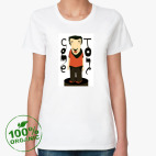 Женская футболка органик