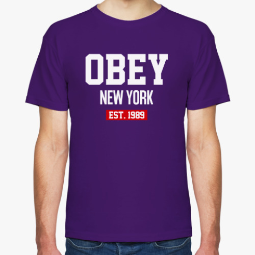 Футболка Obey New York
