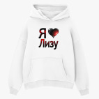 Толстовка худи оверсайз