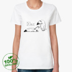 Женская футболка органик