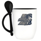 Кружка с ложкой