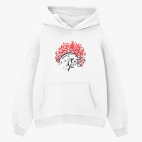 Толстовка худи оверсайз