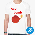 Мужская спортивная футболка