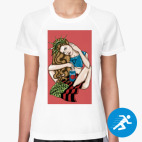 Женская спортивная футболка