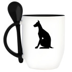 Кружка с ложкой