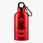 Металлическая бутылка 400 мл UV-DTF