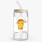 Банка с бамбуковой крышкой