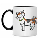 Кружка двухцветная