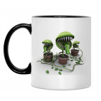 Кружка двухцветная