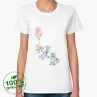 Женская футболка органик