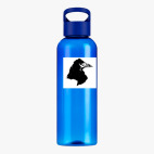 Прозрачная спортивная бутылка