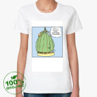 Женская футболка органик