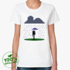 Женская футболка органик