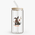 Банка с бамбуковой крышкой