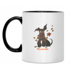 Кружка двухцветная