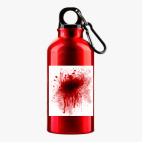 Металлическая бутылка 400 мл UV-DTF