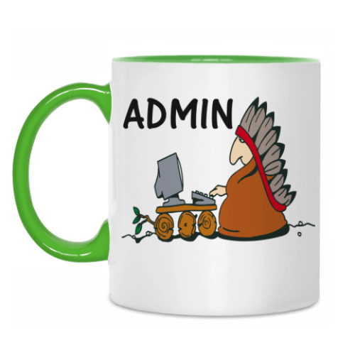 Кружка с принтом ADMIN