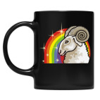 Кружка цветная UV-DTF