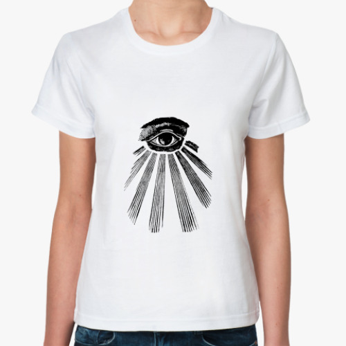 Классическая футболка Глаз Гора