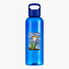 Прозрачная спортивная бутылка