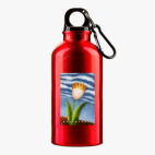 Металлическая бутылка 400 мл UV-DTF