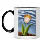 Двухцветная кружка Карты героев: Арти и Ксю