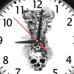 Череп-колонна