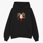 Толстовка худи оверсайз