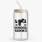 Банка с бамбуковой крышкой