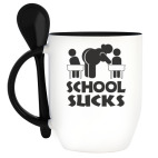 Кружка с ложкой