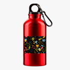 Металлическая бутылка 400 мл UV-DTF