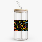 Банка с бамбуковой крышкой