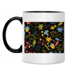 Кружка двухцветная