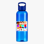 Прозрачная спортивная бутылка