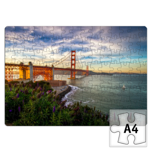 Пазл с принтом  Мост