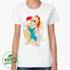 Женская футболка органик