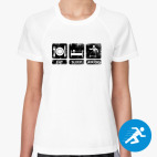 Женская спортивная футболка