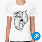 Женская спортивная футболка