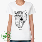 Женская футболка органик