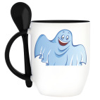 Кружка с ложкой