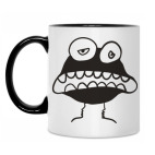 Кружка двухцветная