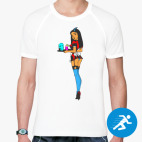 Мужская спортивная футболка