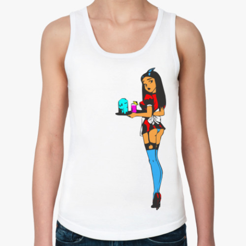 Женская майка с принтом Горничная