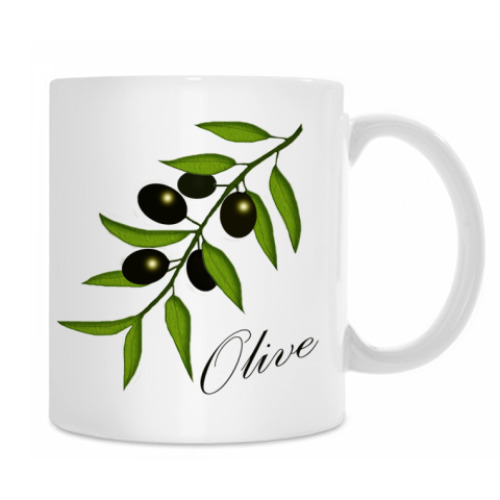 Кружка с принтом Olive