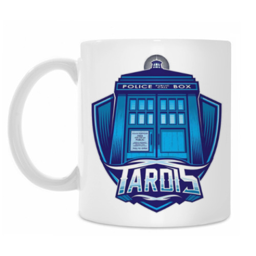 Кружка с принтом Доктор Кто