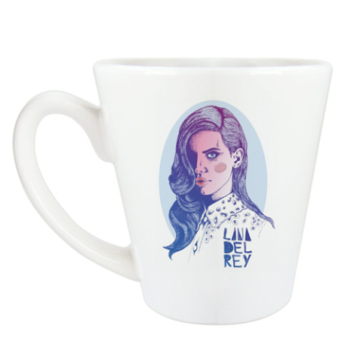 Чашка Латте  Lana Del Rey