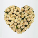 Сердце из роз