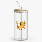 Банка с бамбуковой крышкой