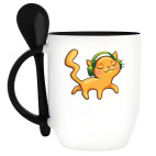 Кружка с ложкой