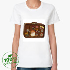 Женская футболка органик